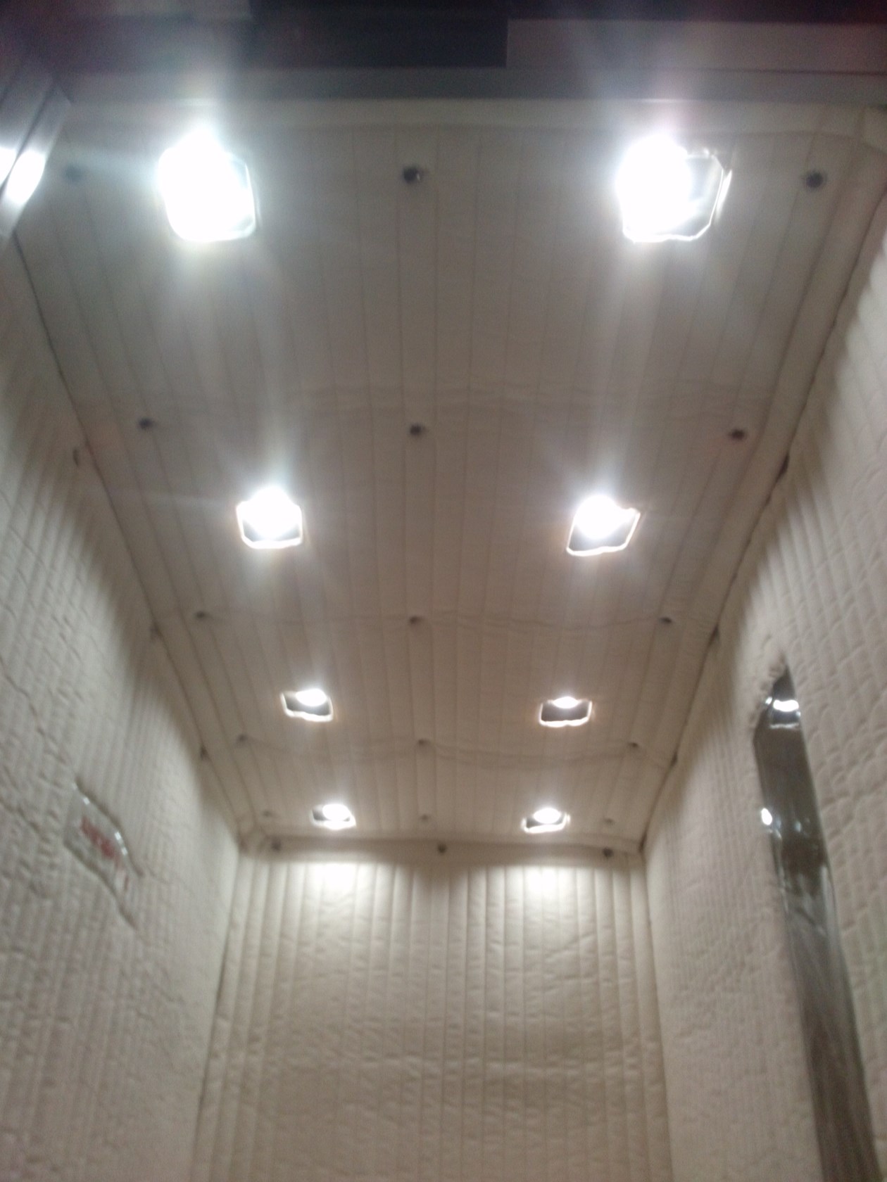 Ceiling protection according to specification