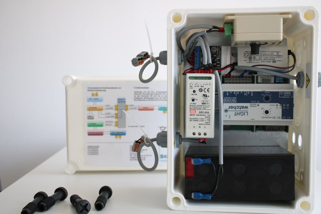Light shut-off via  event controlled light shut-off function
