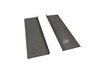 Reinforcement plate outside for folding seat