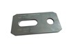 Protection plate for load testing anchor, stroke test