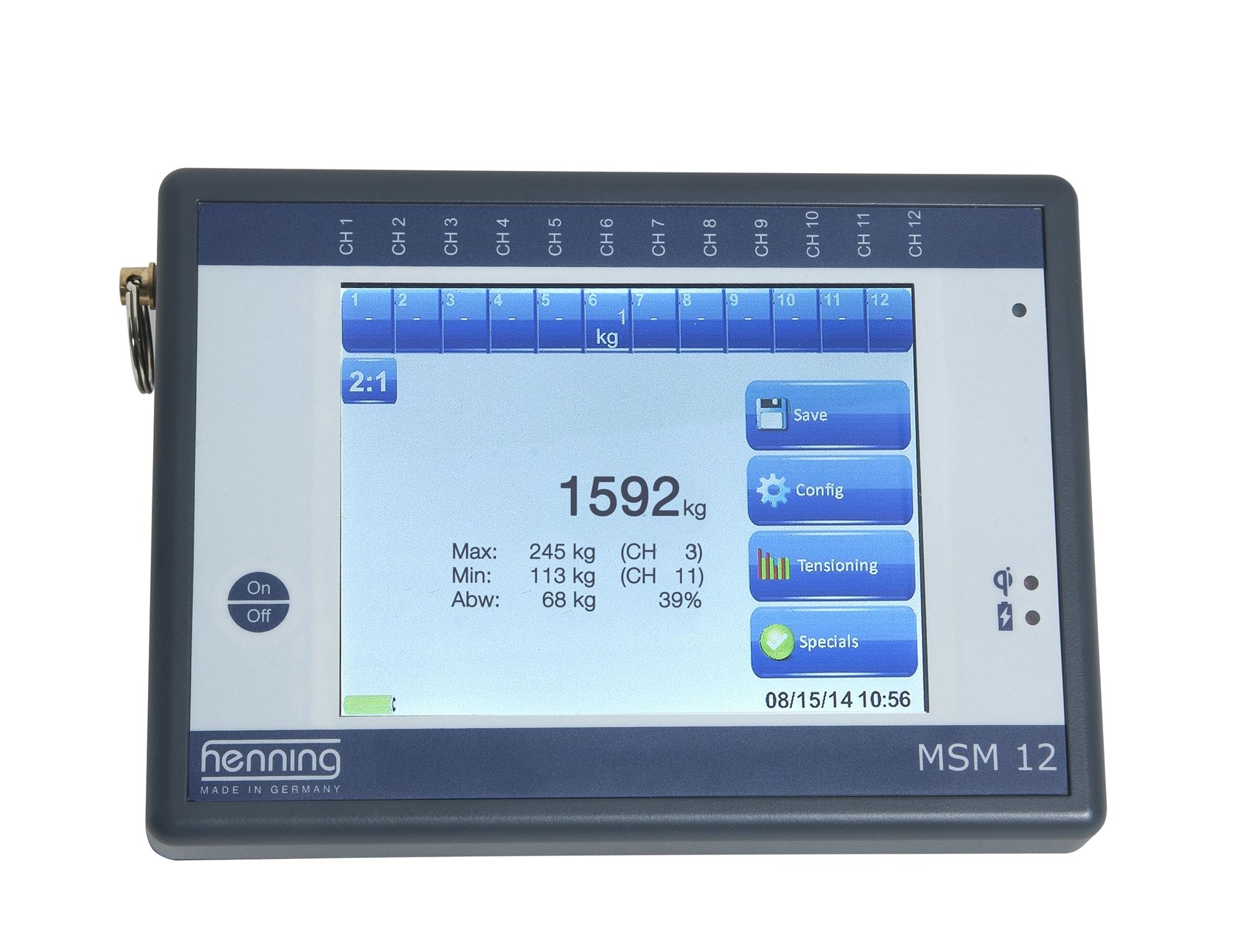 Mobile Rope Load Measuring System