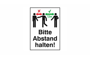 Schilder, Aufkleber, Warnhinweise