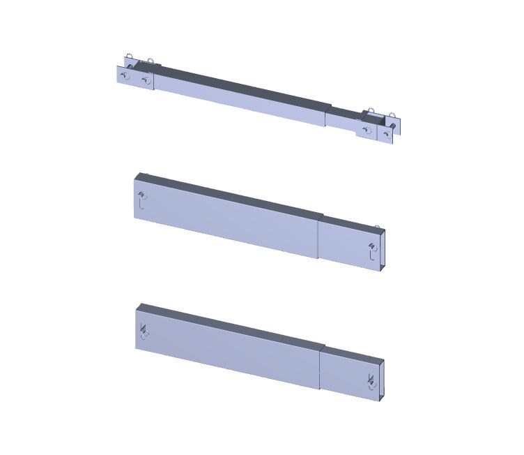 Three-part side protection SMALL