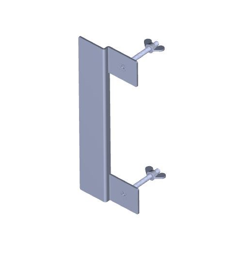 Angled metal sheet - intermediate element