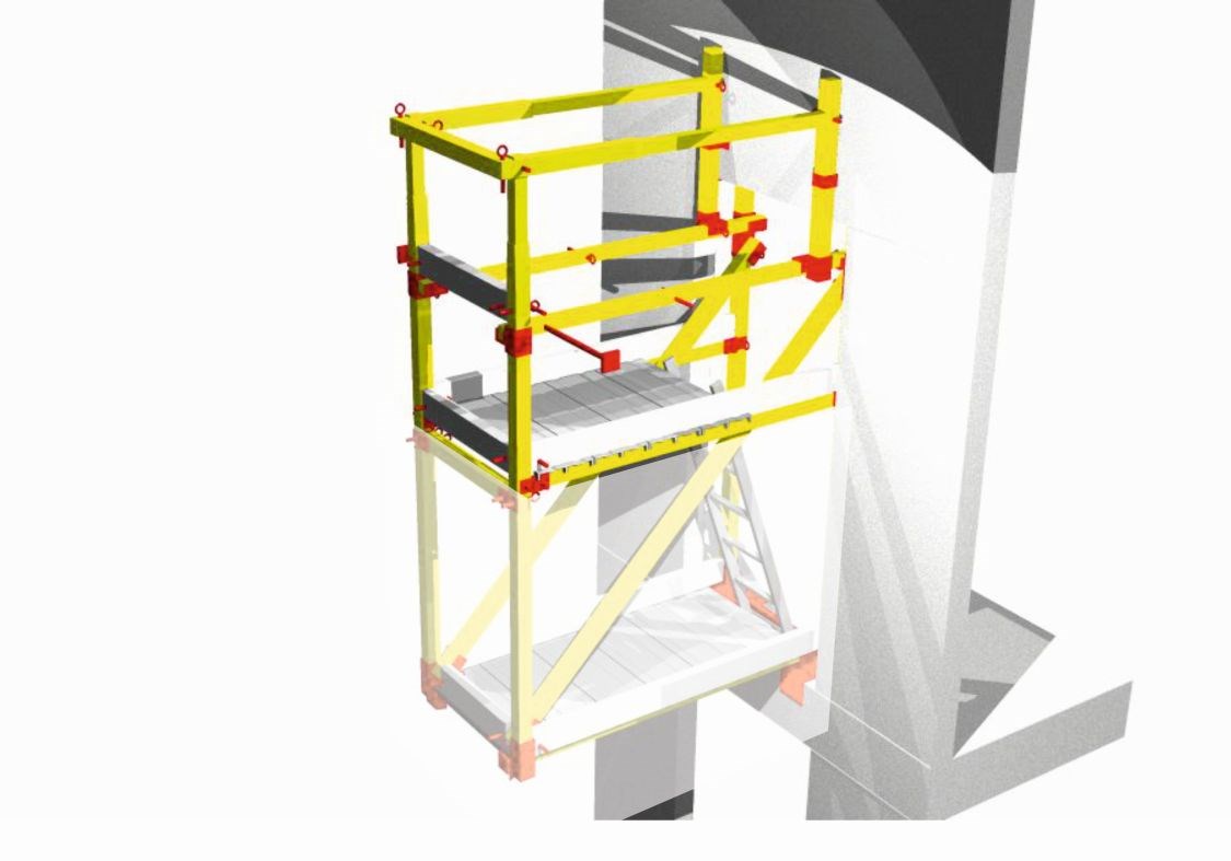 Stingl mobil PANO 730/1000-2000 upper platform