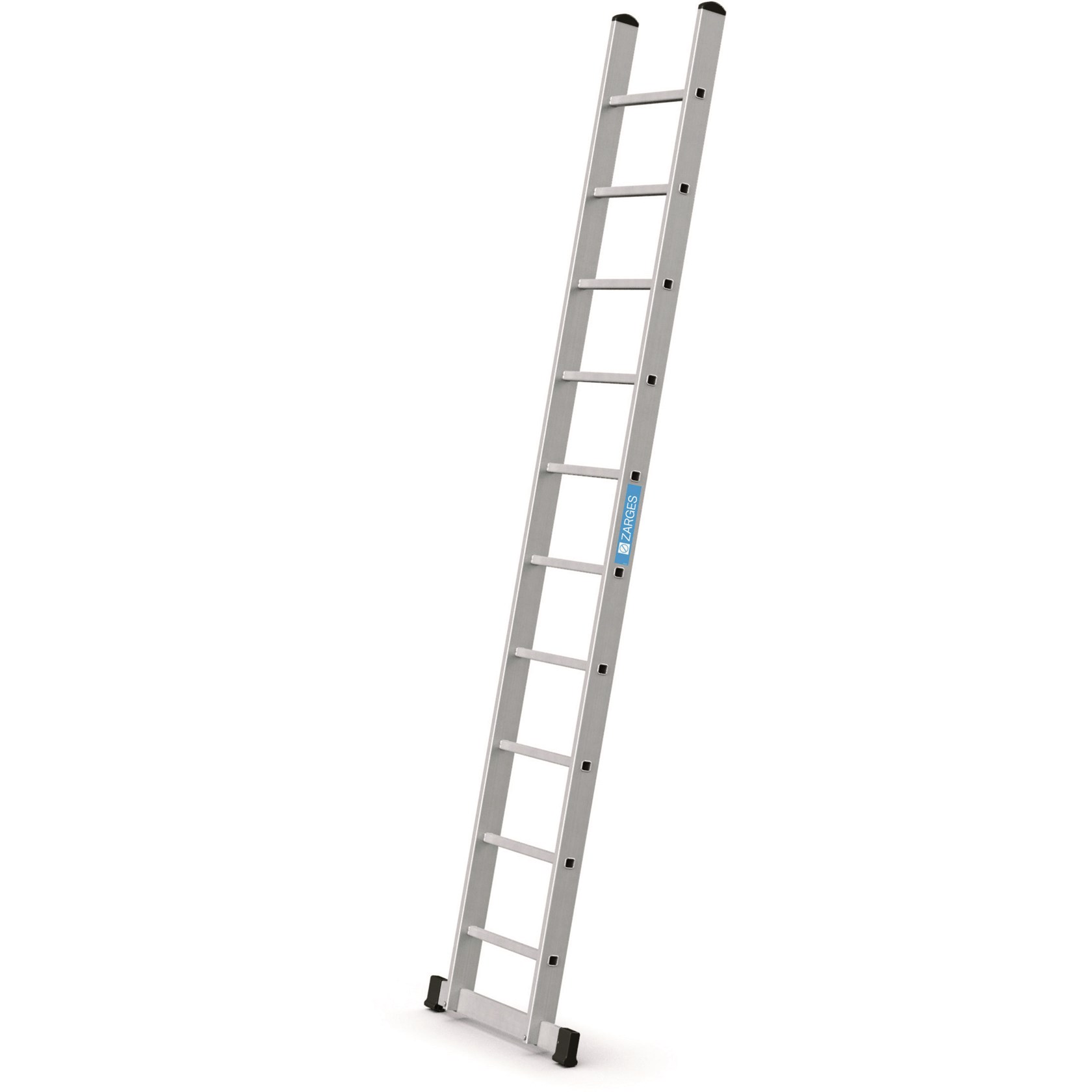 ALU leaning ladder 3,61 m, 12 rungs