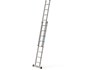 Aluminium extension ladder 2-part, 2x8 rungs