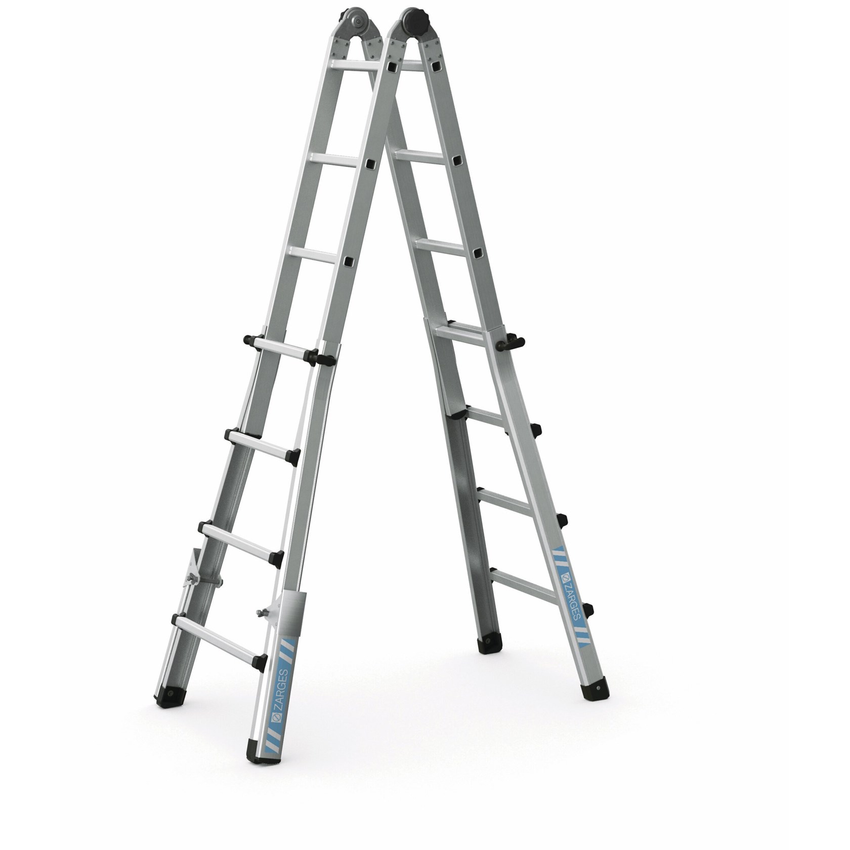 Four-part telescopic ladder Variotec V