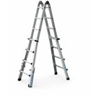 Aluminium telescopic multi-purpose ladder, 4x5 rungs