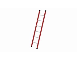 Leaning ladder made of GRP