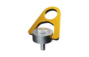 Anchor points with a freely rotating stop eye