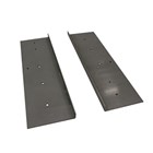 Reinforcement plate outside for folding seat