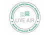 LIVE AIR sticker ionized ambient air